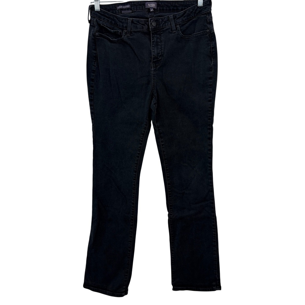 NYDJ Barbara Bootcut Jeans 14T Black Excellent